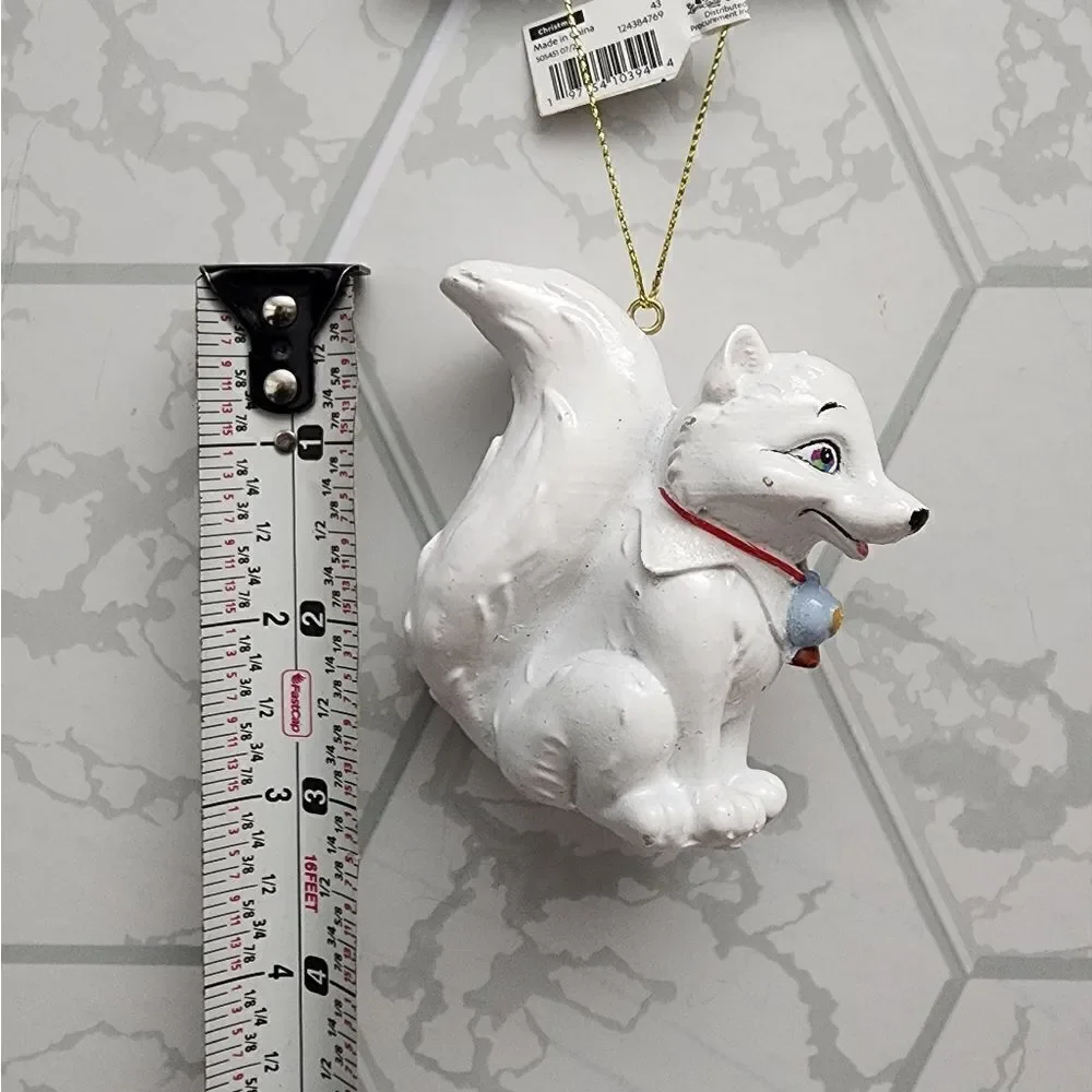 NWT Elf on the shelf pet Arctic Fox Christmas tree ornament